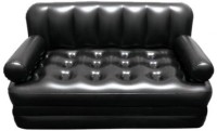 Bestway PVC 3 Seater Inflatable Sofa(Color - Black) (Bestway) Maharashtra Buy Online