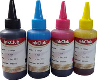 Inkclub Compatible Premium ink for Brother BT5000 & BT6000BK For Brother T300,T500,T700W,T800W Printers(CMYK) Multi Color Ink(Black, Magenta, Cyan, Yellow) Inkclub Compatible Premium ink for Brother BT5000 & BT6000BK For Brother T300,T500,T700W,T800W Printers(CMYK) Multi Color Ink(Black, Magenta, Cyan, Yellow)