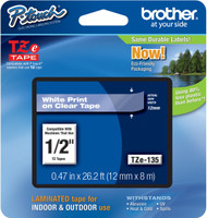 Brother P-Touch Tze-135 Single Color Ink Toner(Black) Brother P-Touch Tze-135 Single Color Ink Toner(Black)