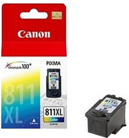 Canon CL 811XL Tricolour Ink Cartridge(Black, Magenta, Cyan, Yellow) RS.1990.00
