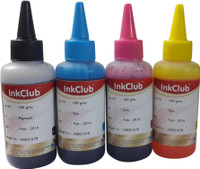 Inkclub 100ml*4 Compatible for HP 678 & HP 802 Cartridges(CMYK) Multi Color Ink(Black, Magenta, Cyan, Yellow) Inkclub 100ml*4 Compatible for HP 678 & HP 802 Cartridges(CMYK) Multi Color Ink(Black, Magenta, Cyan, Yellow)