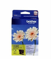 Brother LC 39Y Ink cartridge(Yellow) Brother LC 39Y Ink cartridge(Yellow)