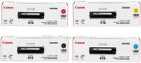 Canon Canon 416 Toner Cartridge Multi Color Ink Toner(Black, Magenta, Cyan, Yellow) Canon Canon 416 Toner Cartridge Multi Color Ink Toner(Black, Magenta, Cyan, Yellow)