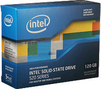 Intel 520 120 GB Desktop, Laptop Internal Solid State Drive (SSD) (SSDSC2CW120A3K5)(Interface: SATA, Form Factor: 2.5 Inch)