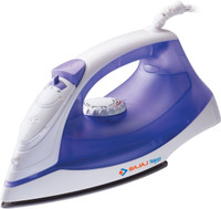 Bajaj Majesty MX3 Steam Iron(White & Purple)   Home Appliances  (Bajaj)