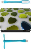 View Print Shapes 3D Green jelly Combo Set(Multicolor) Laptop Accessories Price Online(Print Shapes)
