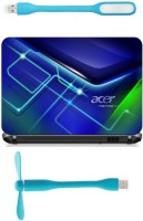 Print Shapes Acer aspire series Combo Set(Multicolor)   Laptop Accessories  (Print Shapes)