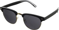 Forty Hands Wayfarer Sunglasses(For Men & Women, Grey)