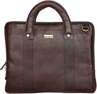 Scharf Messenger Bag(Brown, 14 inch)