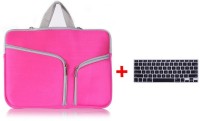 LUKE Zipper Briefcase Soft Handbag Sleeve Bag Cover Case for MACBOOK PRO 13.3 inch Retina With Free Keyboard Protector Combo Set   Laptop Accessories  (LUKE)