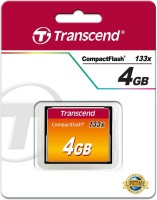 Transcend Compact Flash 4 GB SD Card UHS Class 1 50 MB/s  Memory Card