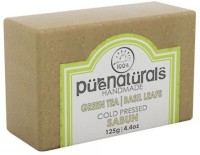 Pure Naturals Hand Made Soap Green Tea | Basil Leafs(125 g) - Price 110 66 % Off  
