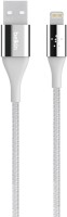 View Belkin Kevlarsilver Kevlarblack USB Cable(Silver) Laptop Accessories Price Online(Belkin)