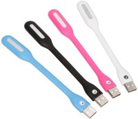 View Unocovers PACK OF 4 FLEXIBLE USB LED LIGHT 4 lights Led Light(Multicolor) Laptop Accessories Price Online(Unocovers)