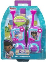 View KIDdesigns Doc McStuffins The Doc is In FRS 2-Way Radios ST-210 Walkie Talkie(Multicolor) Home Appliances Price Online(KIDdesigns)