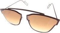 Forty Hands Aviator Sunglasses(For Men, Brown)