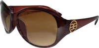 Forty Hands Over-sized Sunglasses(For Women, Brown)