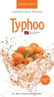 Typhoo Fresh Brew Orange Tea Box(25 Sachets)