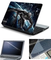 Psycho Art 3in1 Laptop Skin Pack with Screen Guard & Key Protector HQ140720 Combo Set(Multicolor)   Laptop Accessories  (Psycho Art)
