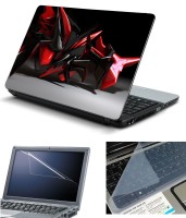 View Psycho Art 3in1 Laptop Skin Pack with Screen Guard & Key Protector HQ140756 Combo Set(Multicolor) Laptop Accessories Price Online(Psycho Art)