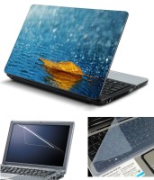 Psycho Art 3in1 Laptop Skin Pack with Screen Guard & Key Protector HQ140771 Combo Set(Multicolor)   Laptop Accessories  (Psycho Art)