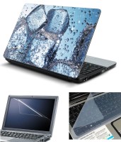 Psycho Art 3in1 Laptop Skin Pack with Screen Guard & Key Protector HQ140751 Combo Set(Multicolor)   Laptop Accessories  (Psycho Art)