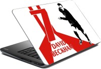 Vprint Football player David Beckham Vinyl Laptop Decal 15   Laptop Accessories  (Vprint)