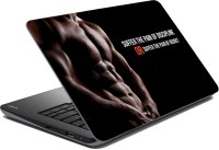 Vprint Gym motivational Vinyl Laptop Decal 15   Laptop Accessories  (Vprint)