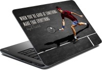 Vprint Roger Federer Vinyl Laptop Decal 13   Laptop Accessories  (Vprint)