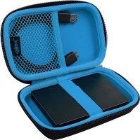 SmartFish [DEFENDER] 2.5 inch Hard Disk Case(For All 2.5 inch hard drive & Travel Accessories, Blue)   Laptop Accessories  (SmartFish)