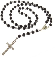 Men Style 6mm Bead Catholic Rosary Cross Pendant SMa003007 Crystal Necklace