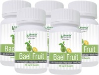 Bhumija Lifesciences Bael Fruit Capsules 60's - (Pack of Five)(300 No)