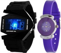 AR Sales Rkt-G32 Designer Combo Of 2 Analog-Digital Watch  - For Men & Women   Watches  (AR Sales)