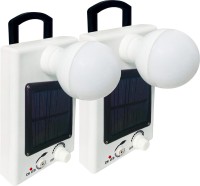 Eye Bhaskar 12 LED Solar Bulb (Set of 2) With Charge Rechargeable Solar Lights(White)   Home Appliances  (Eye Bhaskar)