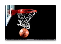 Ganesh Arts Basketball Basket HD High Quality Eco vinyl Laptop Decal 15.6   Laptop Accessories  (Ganesh Arts)