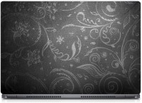 Ganesh Arts Black & White Matte HD High Quality Eco vinyl Laptop Decal 15.6   Laptop Accessories  (Ganesh Arts)