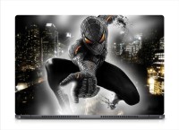 Ganesh Arts Black Spiderman HD High Quality Eco vinyl Laptop Decal 15.6   Laptop Accessories  (Ganesh Arts)