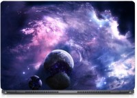 Ganesh Arts Purple Galaxy HD High Quality Eco vinyl Laptop Decal 15.6   Laptop Accessories  (Ganesh Arts)