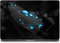Ganesh Arts Excellent Blue Water Drops HD High Quality Eco vinyl Laptop Decal 15.6   Laptop Accessories  (Ganesh Arts)