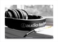 Ganesh Arts Audio Tech Headphone HD High Quality Eco vinyl Laptop Decal 15.6   Laptop Accessories  (Ganesh Arts)