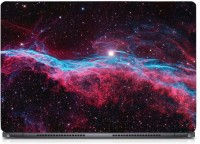 Ganesh Arts Red Blue Galaxy Stars HD High Quality Eco vinyl Laptop Decal 15.6   Laptop Accessories  (Ganesh Arts)