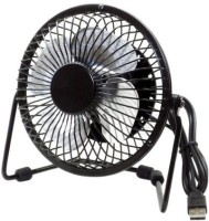 View Shrih 360 Degree Rotate Metal Mini SH-05047 USB Fan(Black) Laptop Accessories Price Online(Shrih)
