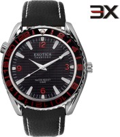 Exotica Fashions EFG-14-LS-RED-BLACK-NS New Series Analog Watch For Men