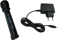 View jysuper jy-8788 rechargeable led torch Torches(Black) Home Appliances Price Online(jysuper)