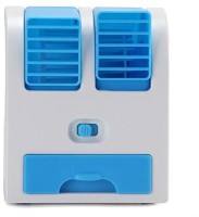 View Shrih Mini Fragrance Air conditioner Cooling SH-05057 USB Fan(Blue, White) Laptop Accessories Price Online(Shrih)