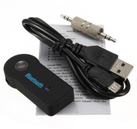 View Voltegic ® Bluetooth 3.0 Car Handsfree Audio Music Receiver with Microphone Volt-AR-101 Bluetooth(Black) Laptop Accessories Price Online(Voltegic)