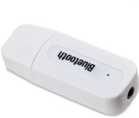 Voltegic ™ USB Bluetooth 3.5mm Stereo Audio Music Receiver Adapter for iPhone/iPad Speaker Mp3 BT-REC-Type-14 Bluetooth(Black)   Laptop Accessories  (Voltegic)