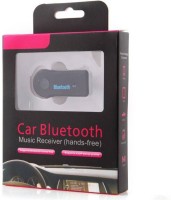 Voltegic ® Universal 3.5mm Wireless Bluetooth Car Kit AUX Audio Music Receiver Adapter Volt-AR-106 Bluetooth(Black)   Laptop Accessories  (Voltegic)