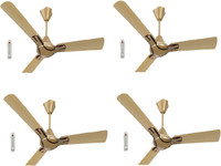 BLUE SAPPHIRE BSF7006 1200 mm 3 Blade Ceiling Fan(BLUE, Pack of 4)