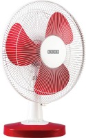 USHA MIST 400 mm 3 Blade Table Fan(RED, Pack of 1)